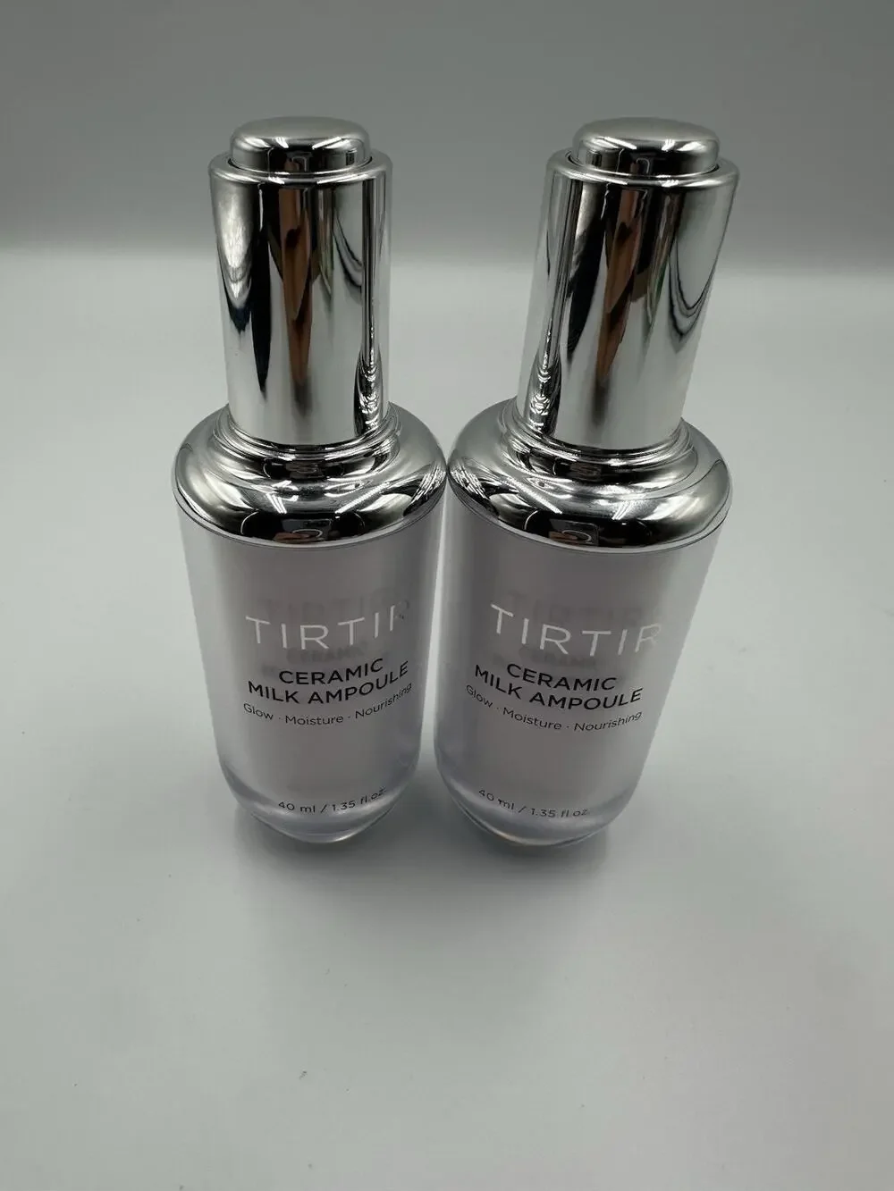 TIRTIR Ceramic Milk Ampoule 40ml Hydrating Ceramide Serum Glow Barrier K-Beauty